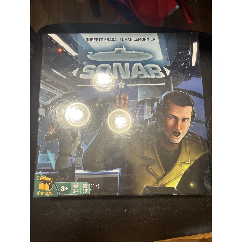 New/Sealed SONAR Submarine Combat Game Versus or Team Mode by Matagot 2017